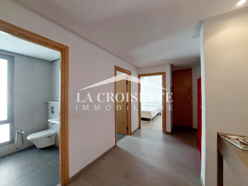 Appartement meublé S+3 vue sur mer avec terrasse à La Marsa